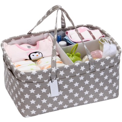 Custom Nursery Storage Basket Baby Diaper Caddy Organizer