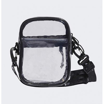 2019 Amazon Hot Sale Fashion ECO-Clear Festival Crossbody Bag, Wholesale Custom Transparent PVC Messenger Bag With Zipper